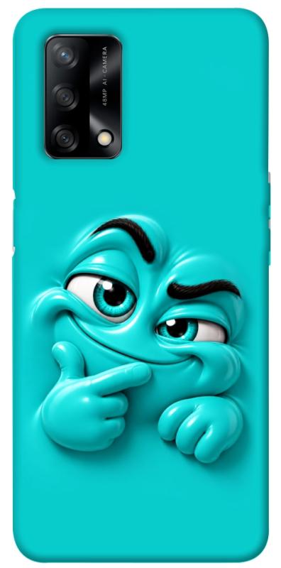 Чехол itsPrint Бірюзовий-скептик для Oppo A74 4G, детские, купить оптом с доставкой