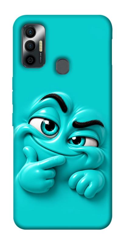 Чехол itsPrint Бірюзовий-скептик для TECNO Spark 7, детские, купить оптом с доставкой