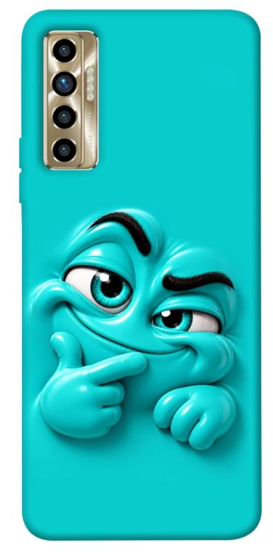 Чехол itsPrint Бірюзовий-скептик для TECNO Camon 17P, детские, купить оптом с доставкой