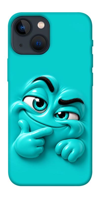 Чехол itsPrint Бірюзовий-скептик для Apple iPhone 13 mini (5.4"), детские, купить оптом с доставкой