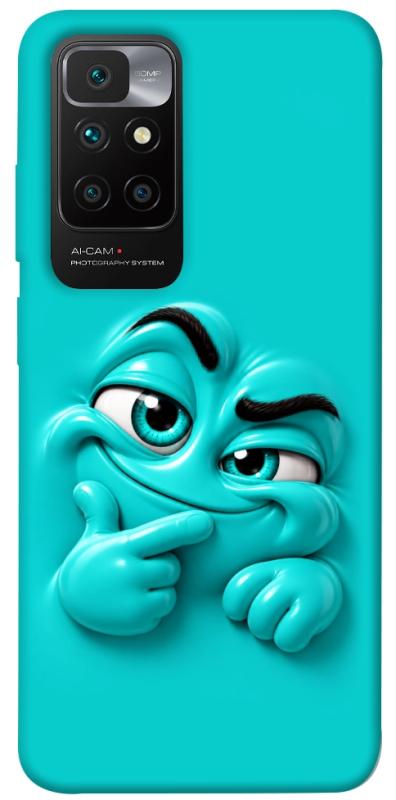 Чехол itsPrint Бірюзовий-скептик для Xiaomi Redmi 10, детские, купить оптом с доставкой