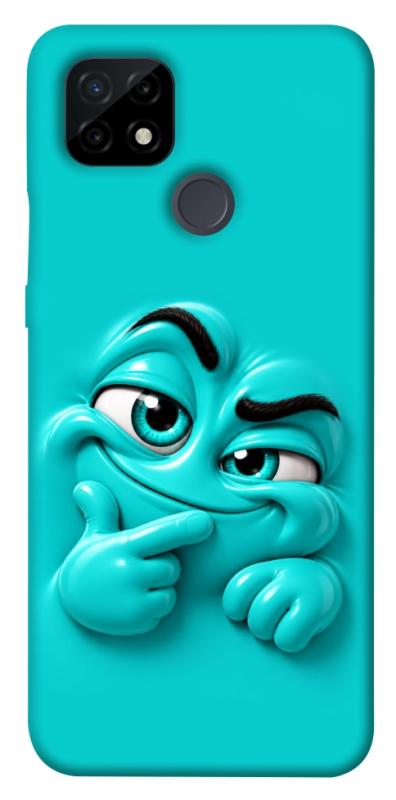 Чехол itsPrint Бірюзовий-скептик для Realme C21, детские, купить оптом с доставкой