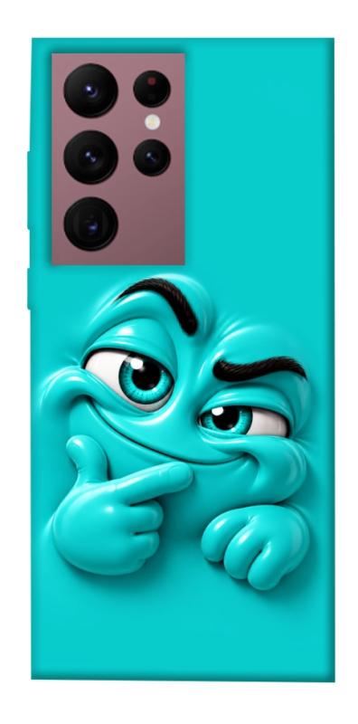 Чехол itsPrint Бірюзовий-скептик для Samsung Galaxy S22 Ultra, детские, купить оптом с доставкой