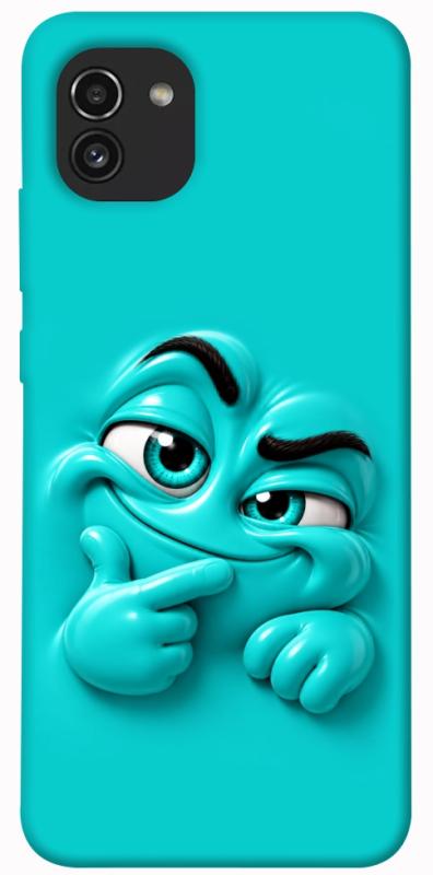 Чехол itsPrint Бірюзовий-скептик для Samsung Galaxy A03, детские, купить оптом с доставкой