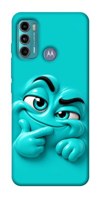 Чехол itsPrint Бірюзовий-скептик для Motorola Moto G60, детские, купить оптом с доставкой