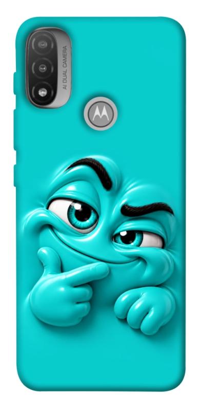 Чехол itsPrint Бірюзовий-скептик для Motorola Moto E20, детские, купить оптом с доставкой