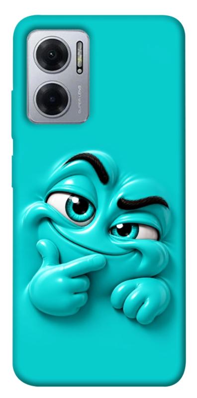 Чехол itsPrint Бірюзовий-скептик для Xiaomi Redmi Note 11E, детские, купить оптом с доставкой
