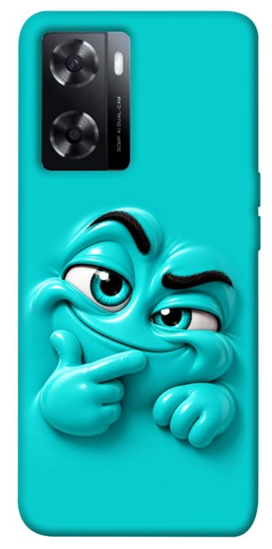 Чехол itsPrint Бірюзовий-скептик для Oppo A57s, детские, купить оптом с доставкой