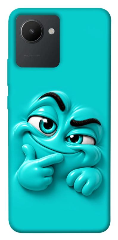 Чехол itsPrint Бірюзовий-скептик для Realme C30, детские, купить оптом с доставкой