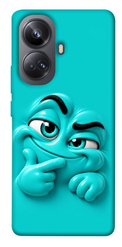 Чехол itsPrint Бірюзовий-скептик для Realme 10 Pro+, детские, купить оптом с доставкой