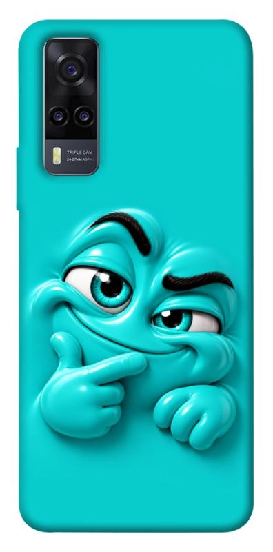 Чехол itsPrint Бірюзовий-скептик для Vivo Y31, детские, купить оптом с доставкой
