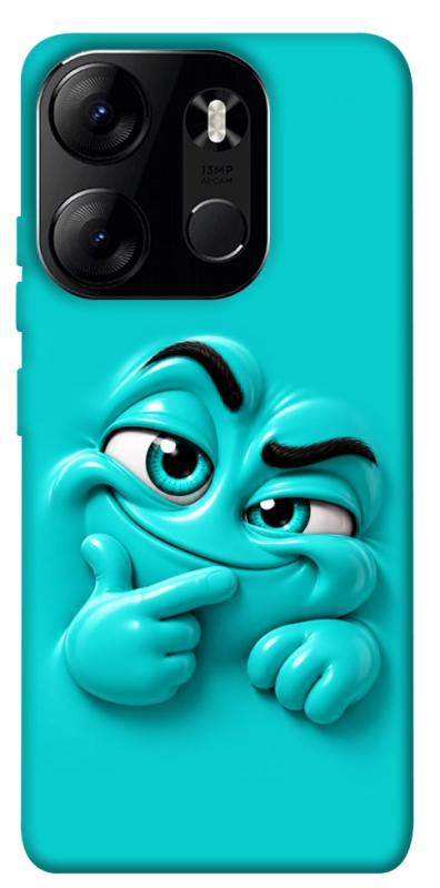 Чехол itsPrint Бірюзовий-скептик для Tecno Spark Go 2023, детские, купить оптом с доставкой