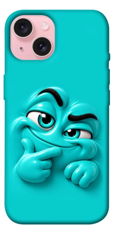Чехол itsPrint Бірюзовий-скептик для Apple iPhone 15 (6.1"), детские, купить оптом с доставкой