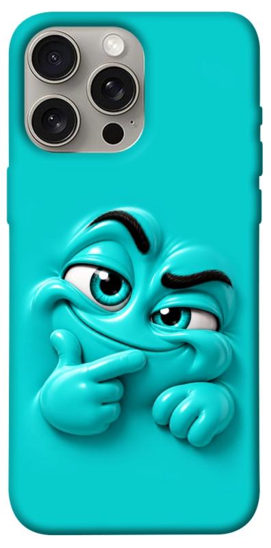 Чехол itsPrint Бірюзовий-скептик для Apple iPhone 15 Pro Max (6.7"), детские, купить оптом с доставкой
