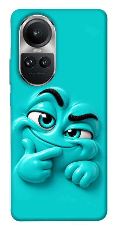 Чехол itsPrint Бірюзовий-скептик для Oppo Reno 10, детские, купить оптом с доставкой