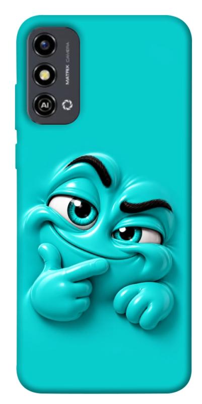 Чехол itsPrint Бірюзовий-скептик для ZTE Blade A53, детские, купить оптом с доставкой