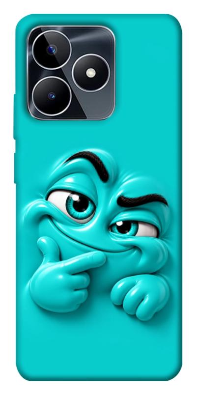 Чехол itsPrint Бірюзовий-скептик для Realme C53, детские, купить оптом с доставкой