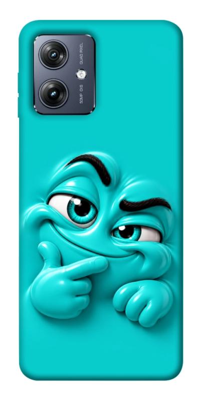 Чехол itsPrint Бірюзовий-скептик для Motorola Moto G54, детские, купить оптом с доставкой