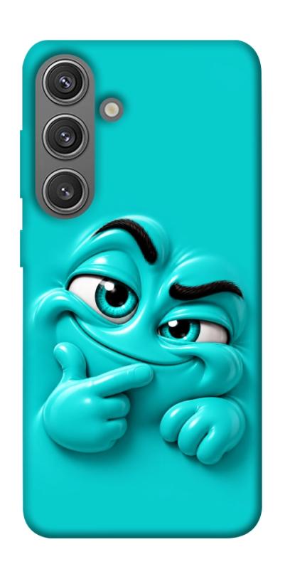 Чехол itsPrint Бірюзовий-скептик для Samsung Galaxy S24, детские, купить оптом с доставкой