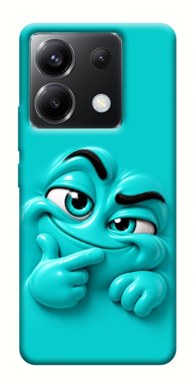 Чехол itsPrint Бірюзовий-скептик для Xiaomi Poco X6, детские, купить оптом с доставкой