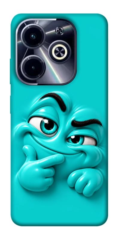 Чехол itsPrint Бірюзовий-скептик для Infinix Hot 40i, детские, купить оптом с доставкой