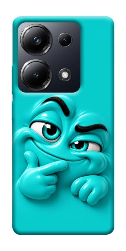 Чехол itsPrint Бірюзовий-скептик для Xiaomi Redmi 13 4G / Poco M6 4G, детские, купить оптом с доставкой