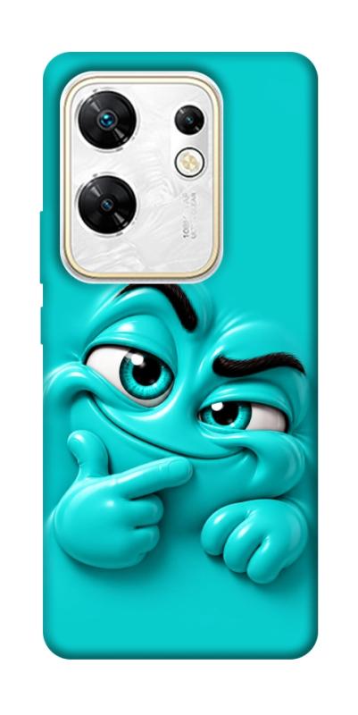 Чехол itsPrint Бірюзовий-скептик для Infinix Zero 30 4G, детские, купить оптом с доставкой