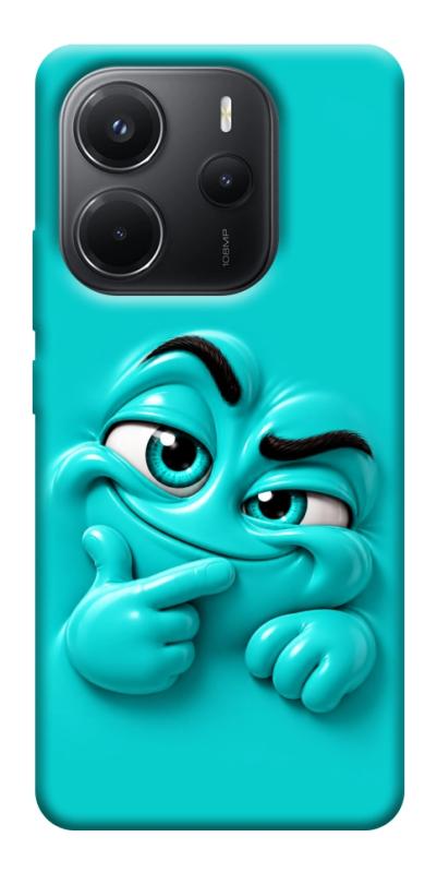 Чехол itsPrint Бірюзовий-скептик для Xiaomi Redmi Note 14 4G (Int. version), детские, купить оптом с доставкой