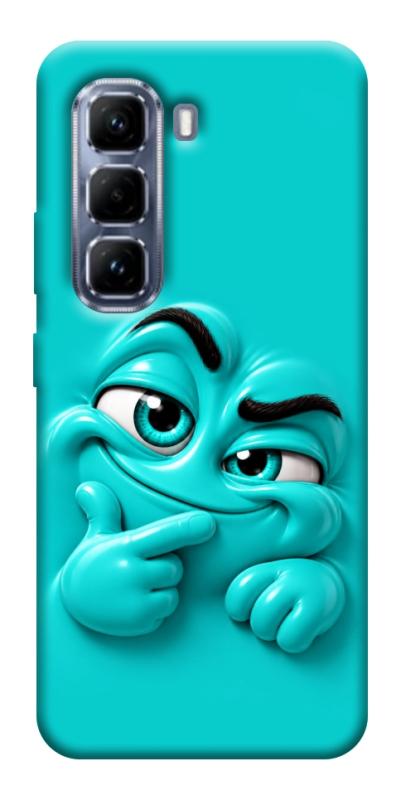 Чехол itsPrint Бірюзовий-скептик для Infinix Hot 50 Pro, детские, купить оптом с доставкой