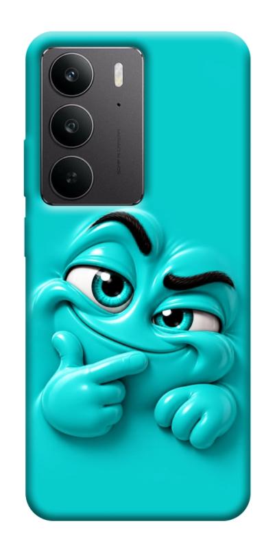 Чехол itsPrint Бірюзовий-скептик для Realme C75, детские, купить оптом с доставкой