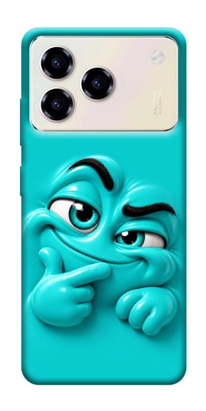 Чехол itsPrint Бірюзовий-скептик для ZTE Blade A76, детские, купить оптом с доставкой