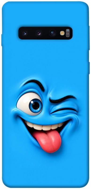 Чехол itsPrint Блакитний-бешкетник для Samsung Galaxy S10, детские, купить оптом с доставкой