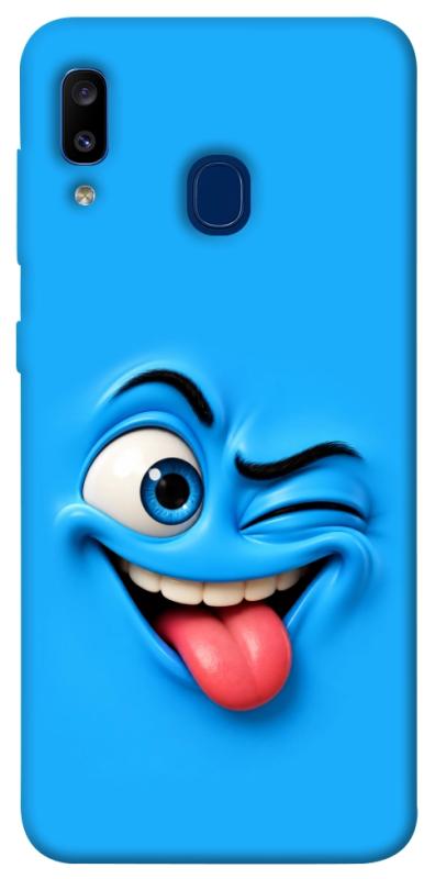 Чехол itsPrint Блакитний-бешкетник для Samsung Galaxy A20 / A30, детские, купить оптом с доставкой