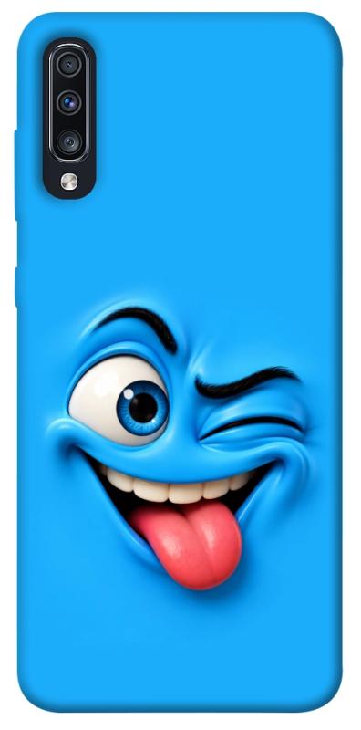 Чохол itsPrint Блакитний-бешкетник для Samsung Galaxy A70 (A705F), дитячі, купити оптом з доставкою