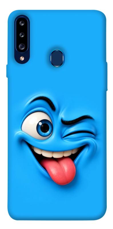 Чехол itsPrint Блакитний-бешкетник для Samsung Galaxy A20s, детские, купить оптом с доставкой