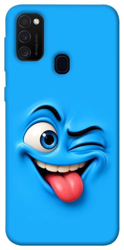 Чехол itsPrint Блакитний-бешкетник для Samsung Galaxy M30s / M21, детские, купить оптом с доставкой