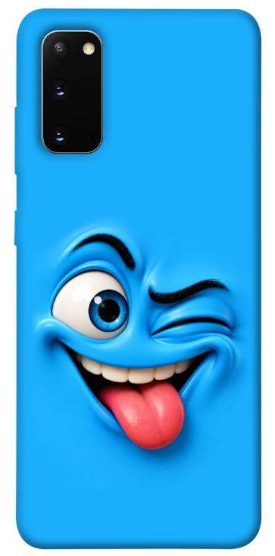 Чохол itsPrint Блакитний-бешкетник для Samsung Galaxy S20, дитячі, купити оптом з доставкою