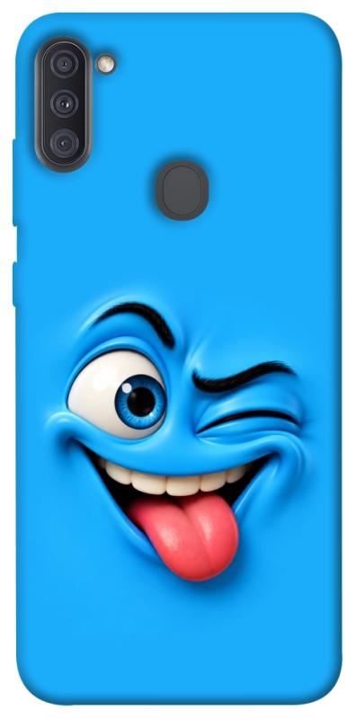 Чохол itsPrint Блакитний-бешкетник для Samsung Galaxy A11, дитячі, купити оптом з доставкою