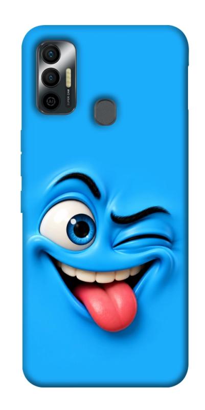 Чехол itsPrint Блакитний-бешкетник для TECNO Spark 7, детские, купить оптом с доставкой