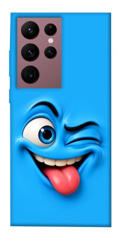Чехол itsPrint Блакитний-бешкетник для Samsung Galaxy S22 Ultra, детские, купить оптом с доставкой