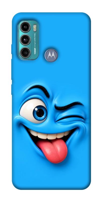 Чехол itsPrint Блакитний-бешкетник для Motorola Moto G60, детские, купить оптом с доставкой