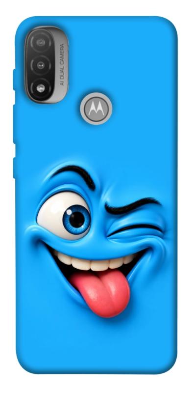 Чехол itsPrint Блакитний-бешкетник для Motorola Moto E20, детские, купить оптом с доставкой