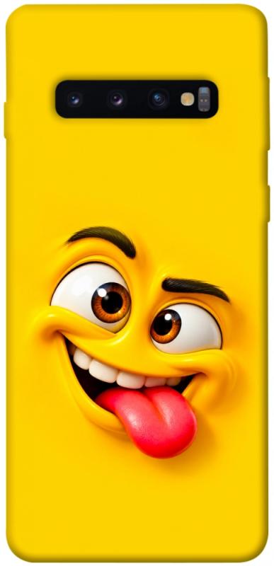 Чехол itsPrint Жовтий-хитрун для Samsung Galaxy S10, детские, купить оптом с доставкой