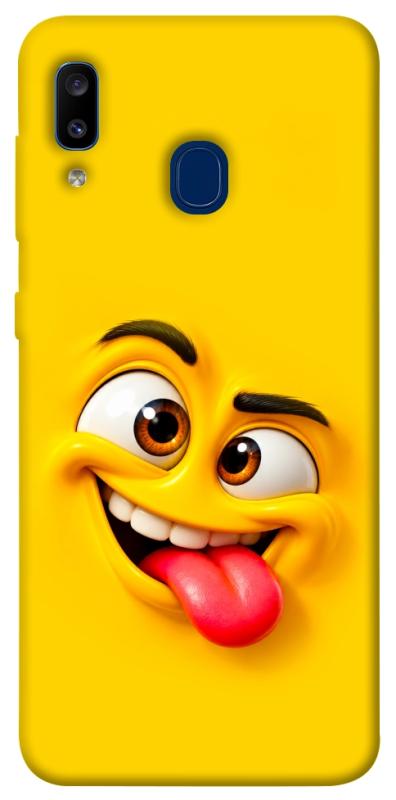 Чехол itsPrint Жовтий-хитрун для Samsung Galaxy A20 / A30, детские, купить оптом с доставкой