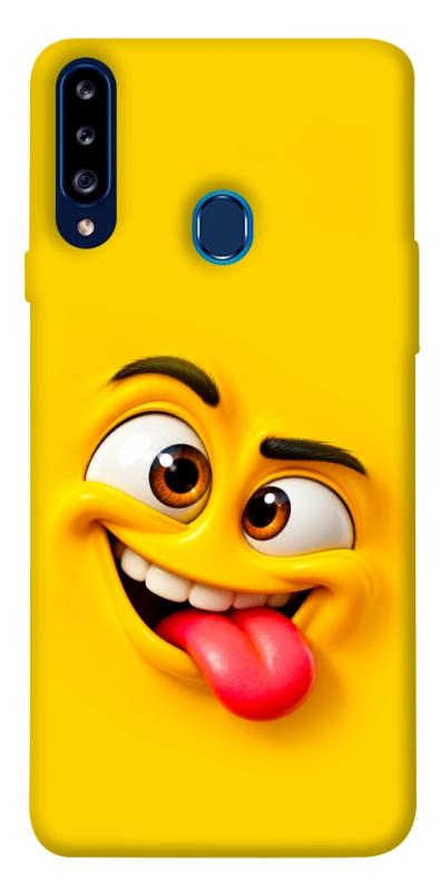 Чехол itsPrint Жовтий-хитрун для Samsung Galaxy A20s, детские, купить оптом с доставкой