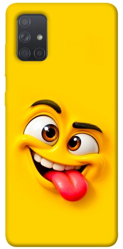 Чехол itsPrint Жовтий-хитрун для Samsung Galaxy A71, детские, купить оптом с доставкой