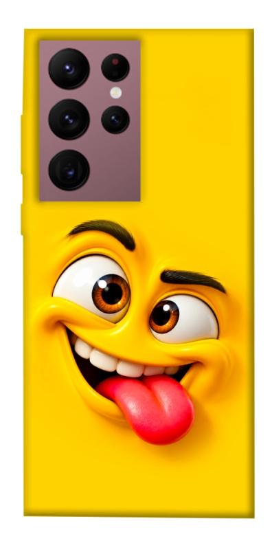 Чехол itsPrint Жовтий-хитрун для Samsung Galaxy S22 Ultra, детские, купить оптом с доставкой