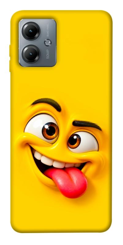 Чехол itsPrint Жовтий-хитрун для Motorola Moto G14, детские, купить оптом с доставкой