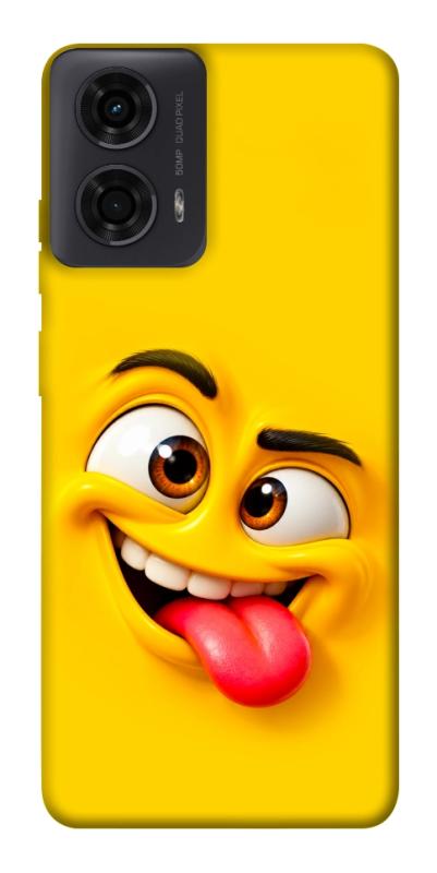 Чехол itsPrint Жовтий-хитрун для Motorola Moto G24, детские, купить оптом с доставкой