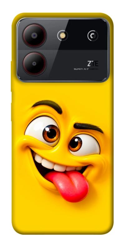 Чехол itsPrint Жовтий-хитрун для ZTE Blade A54 4G, детские, купить оптом с доставкой